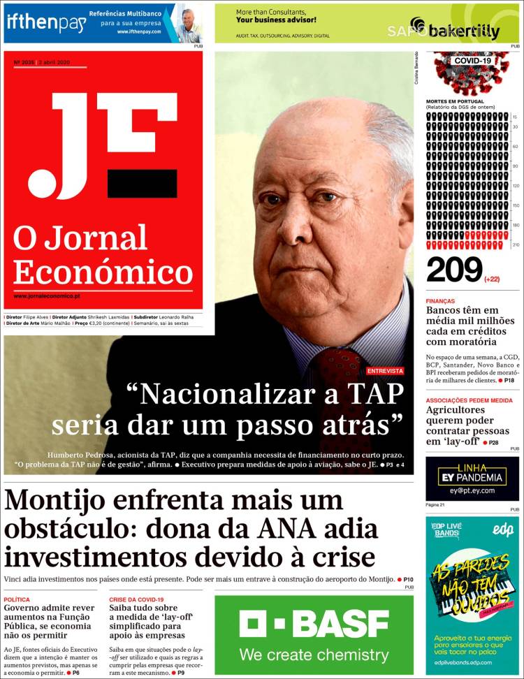 Portada de Oje (Portugal)