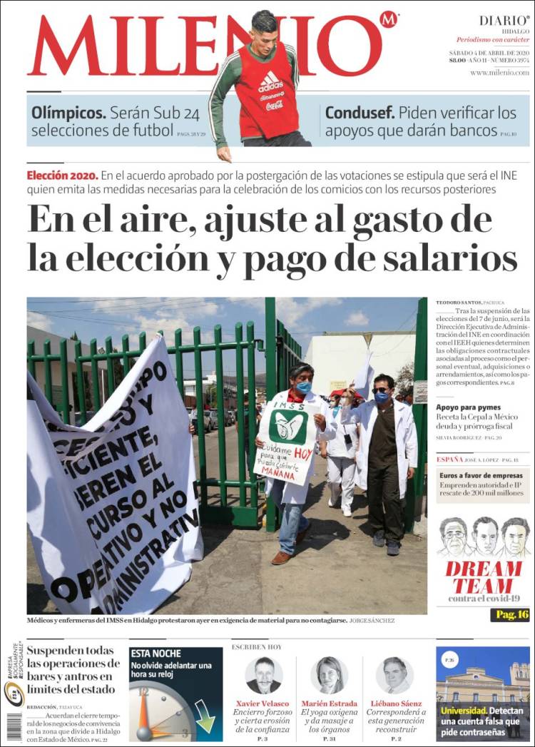 Portada de Milenio de Hidalgo (México)