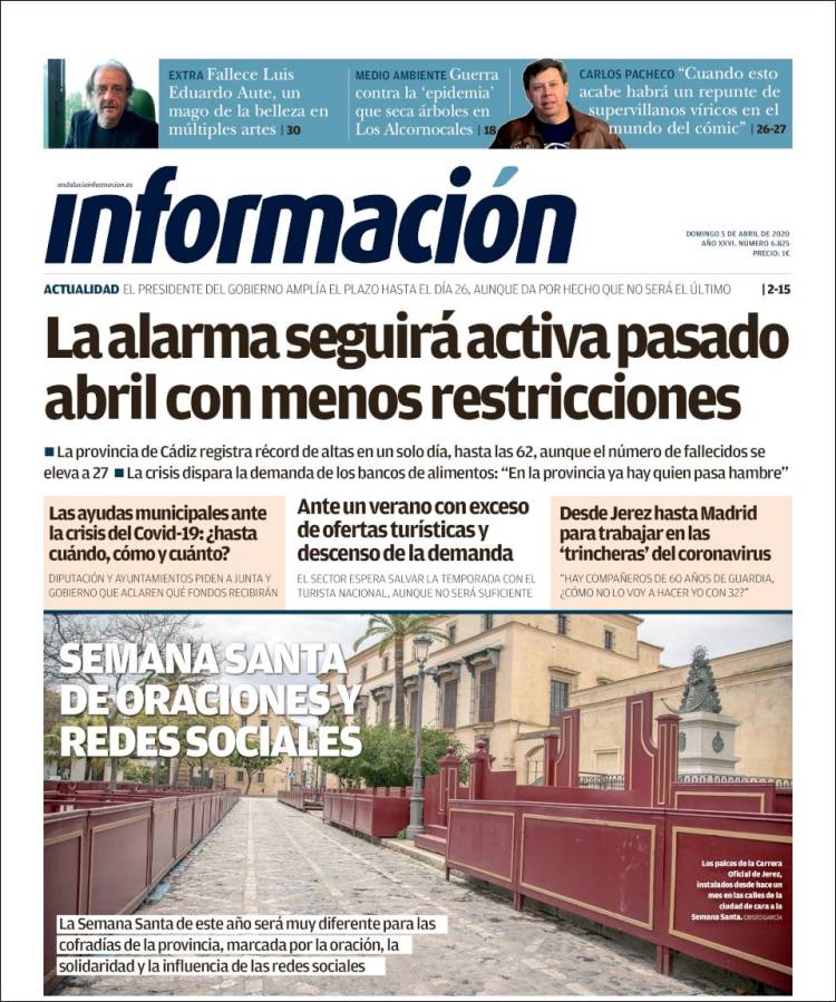 Portada de Información - Cadiz (España)