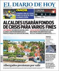 Portada de El Diario de Hoy (El Salvador)