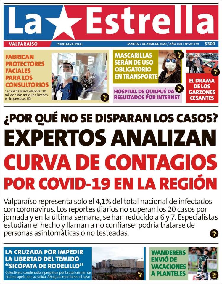 Portada de Estrella de Valparaiso (Chile)