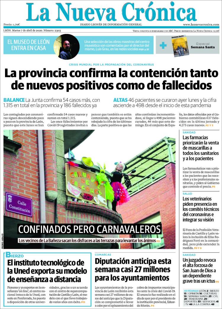 Portada de La Nueva Crónica (Espa&ntilde;a)