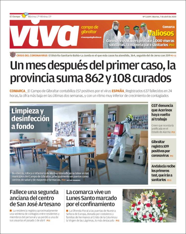 Portada de Viva Campo de Gibraltar (Espa&ntilde;a)