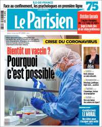 Portada de Le Parisien (Francia)
