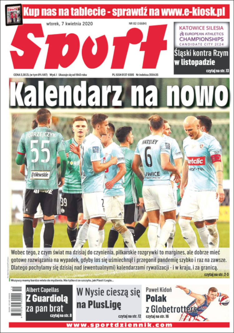 Portada de Katowicki Sport (Polonia)