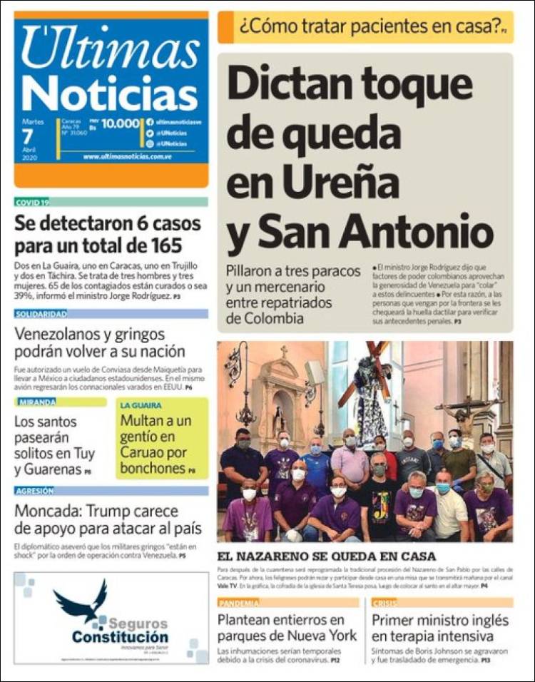 Portada de Lider en deportes (Venezuela)