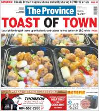 Portada de The Province (Canadá)