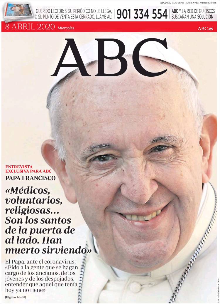 Portada de ABC (España)