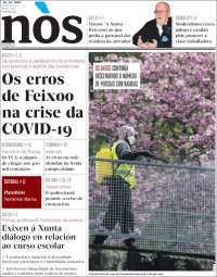 Portada de Nòs Diario (España)