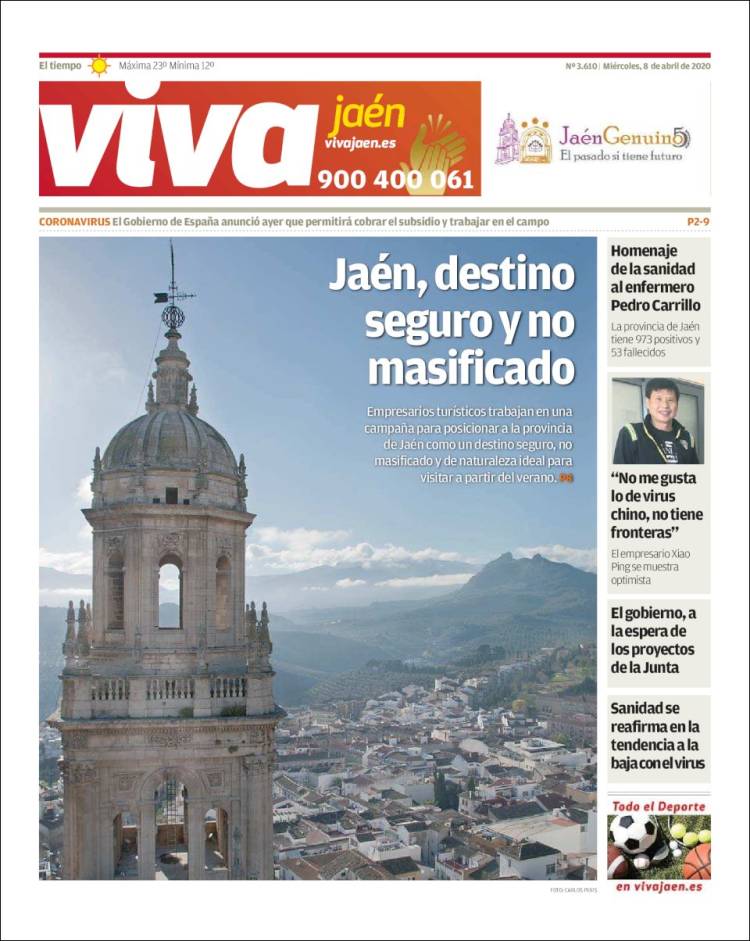 Portada de Viva Jaén (Spain)