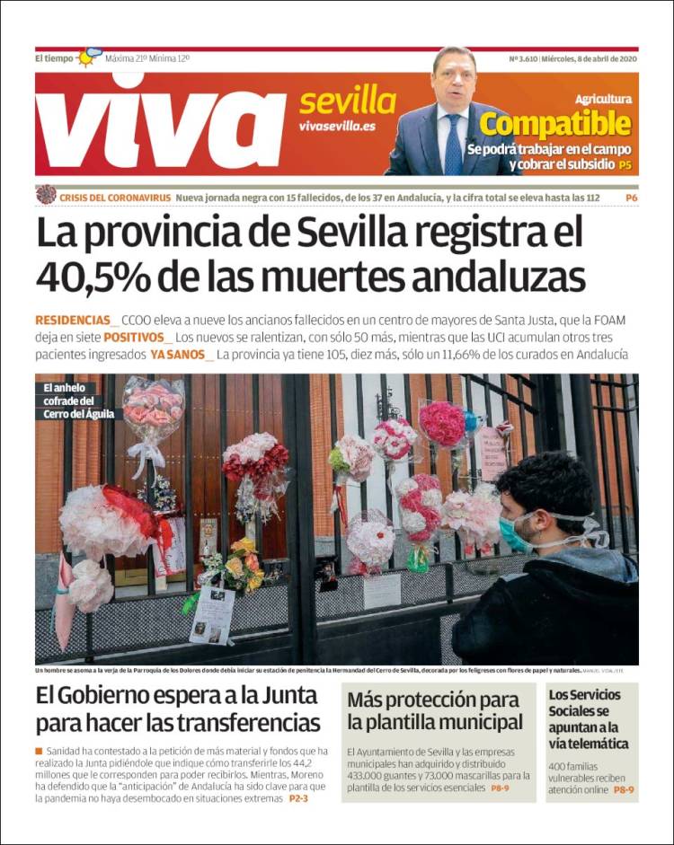 Portada de Viva Sevilla (España)