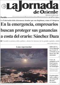 La Jornada de Oriente - Puebla
