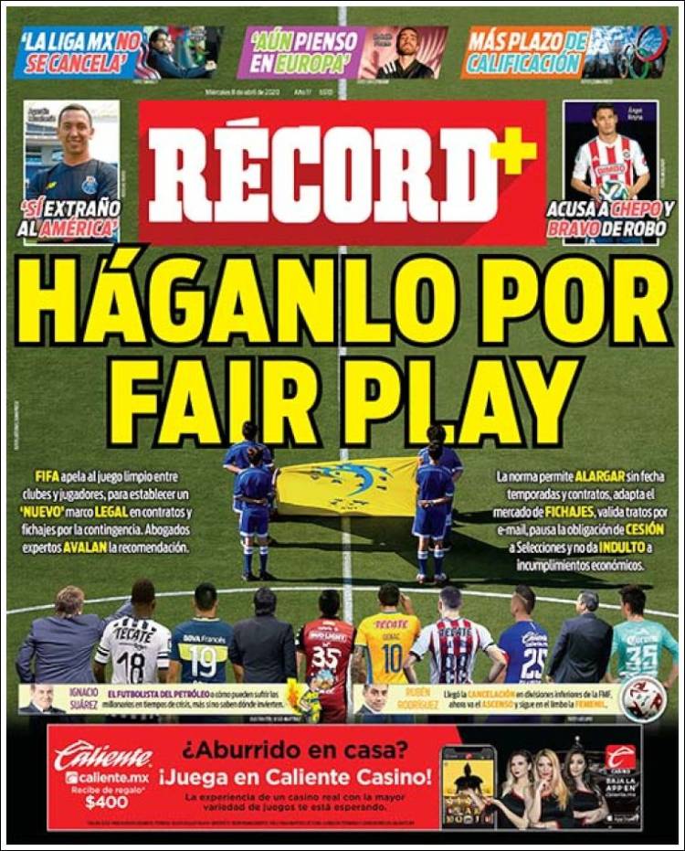 Portada de Record (México)