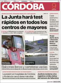 Portada de Diario de Córdoba (España)