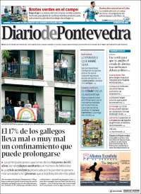 Portada de Diario de Pontevedra (España)