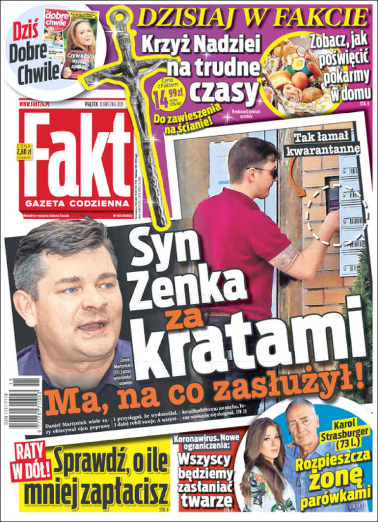 Portada de Fakt (Polonia)