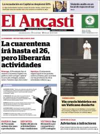 Portada de El Ancasti (Argentina)