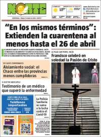 Portada de Diario Norte (Argentina)