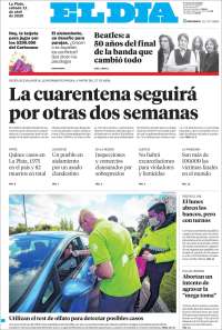 Portada de El Día de la Plata (Argentina)