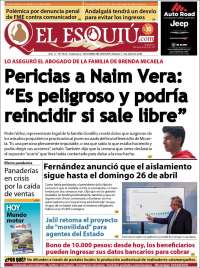 Portada de El Esquiu (Argentina)