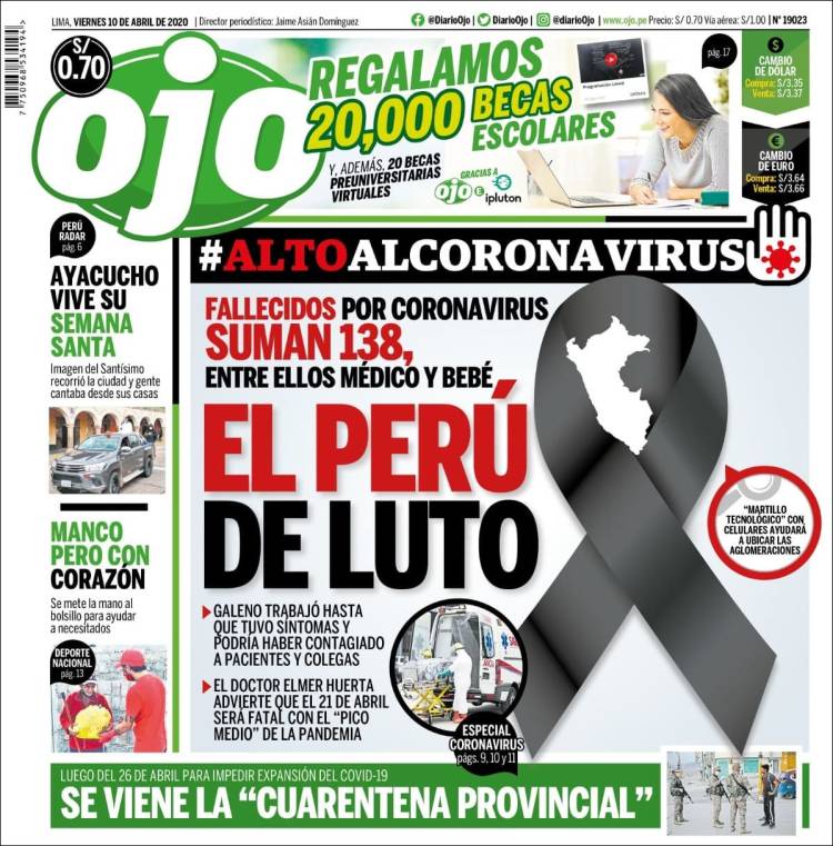 Portada de Ojo (Per&uacute;)