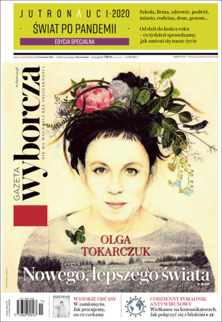 Portada de Gazeta Wyborcza (Polonia)