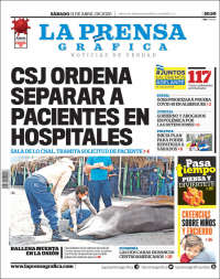 Portada de La Prensa Gráfica (El Salvador)