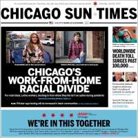 Portada de Chicago Sun-Times (USA)