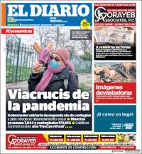 Portada de El Diario NY (USA)