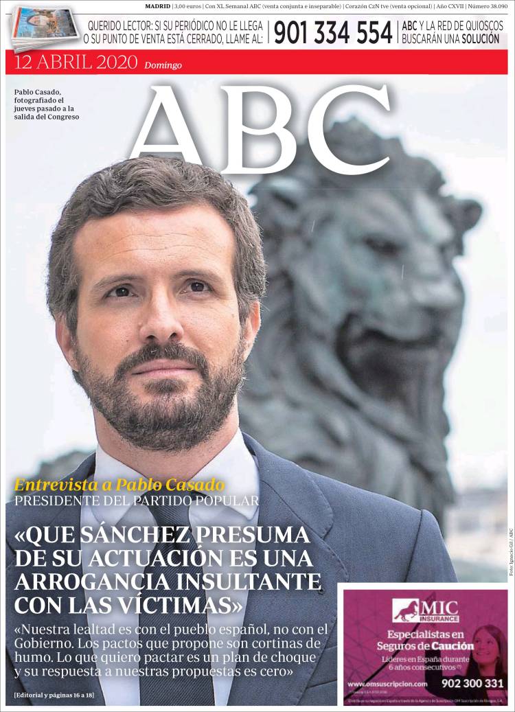 Portada de ABC (Spain)