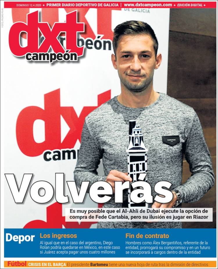 Portada de DTX Deporte Campeón (Spain)