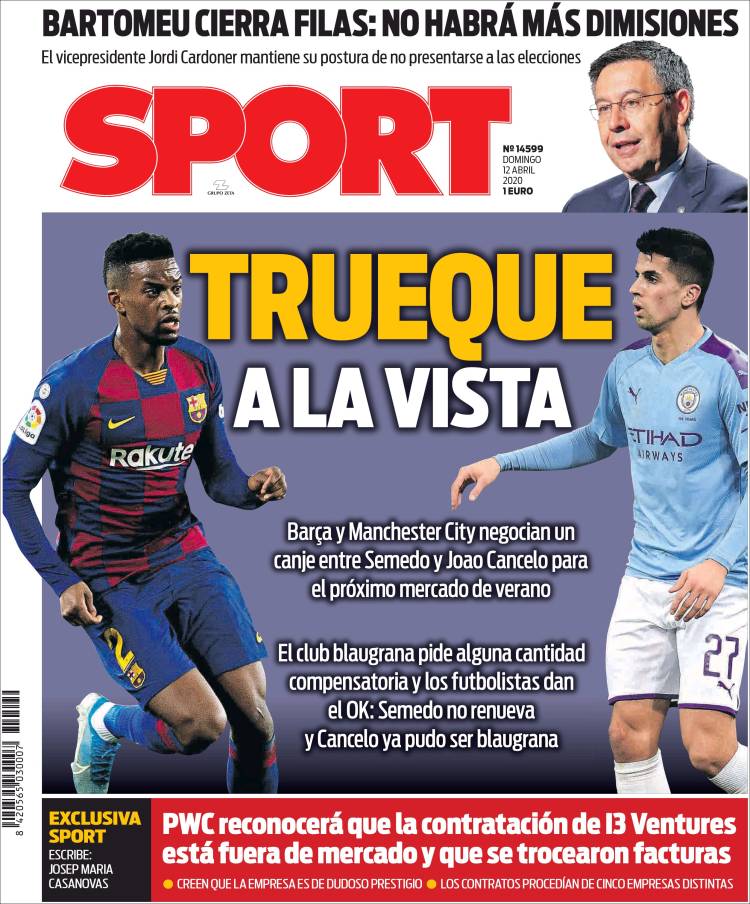 Portada de Sport (Spain)