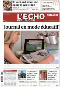 Portada de L'Echo Républicain (Francia)