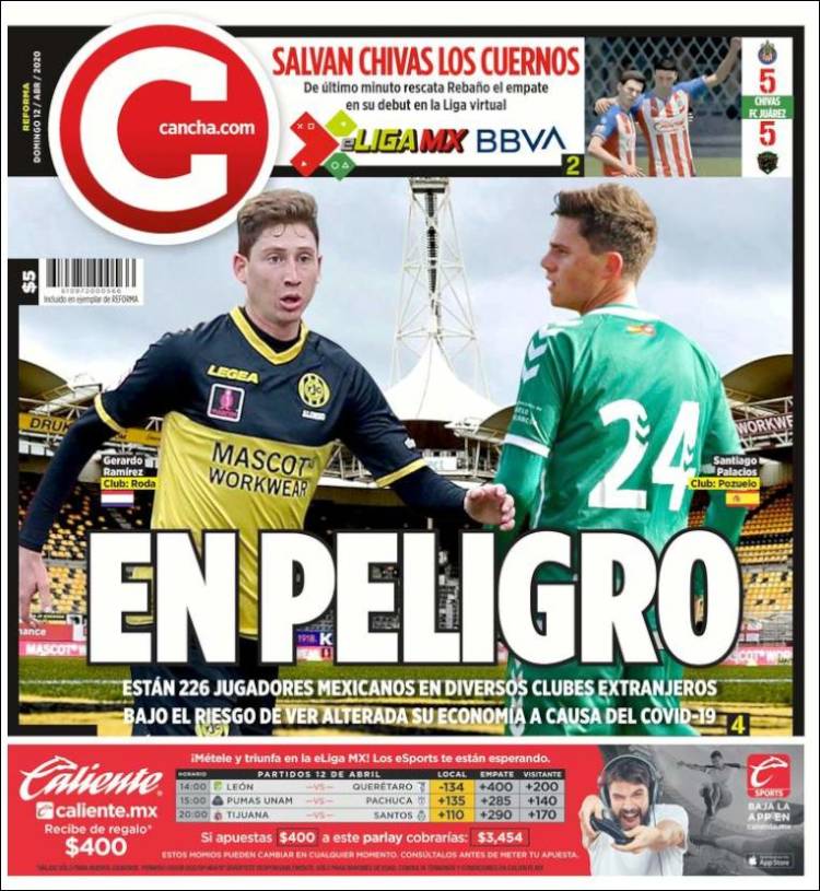 Portada de Cancha (México)