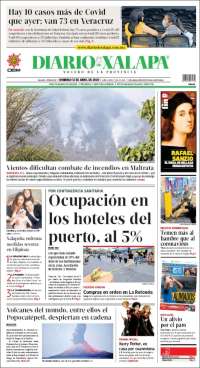 Portada de Diario de Xalapa (México)