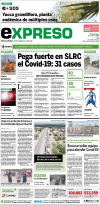 Portada de Expreso (México)