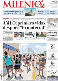 Portada de Milenio (México)