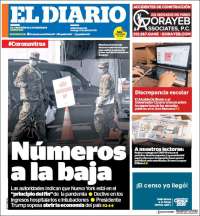 Portada de El Diario NY (USA)