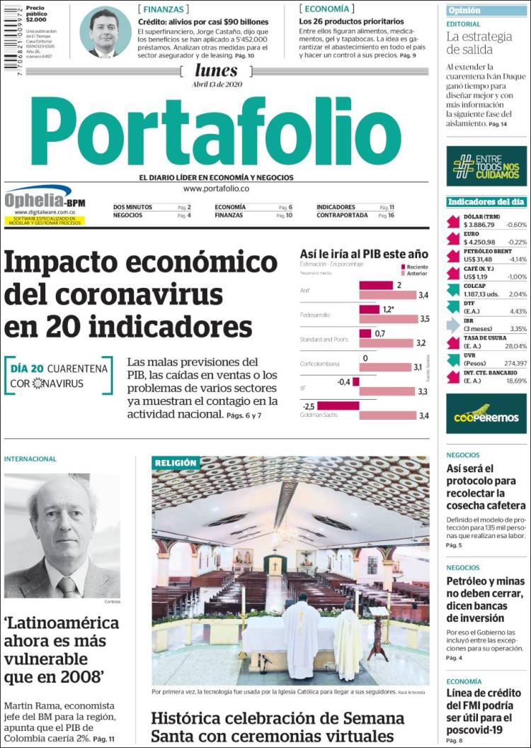 Portada de Portafolio (Colombia)