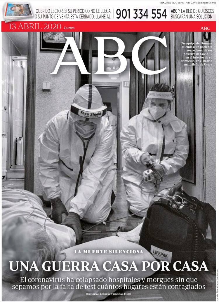 Portada de ABC (España)