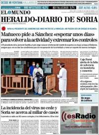 Portada de Diario de Soria (España)