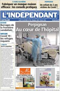 Portada de Le Indépendant (Francia)