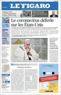 Portada de Le Figaro (Francia)