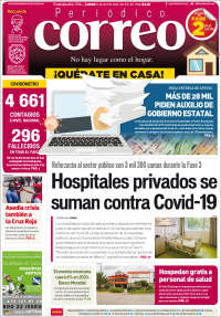 Portada de Correo - El diario del Estado de Guanajuato (M&eacute;xico)