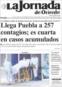 La Jornada de Oriente - Puebla