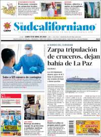 Portada de El Sudcaliforniano (M&eacute;xico)