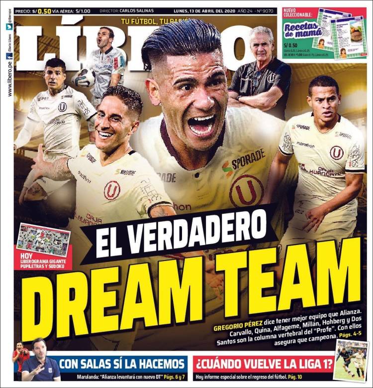 Portada de Líbero (Per&uacute;)