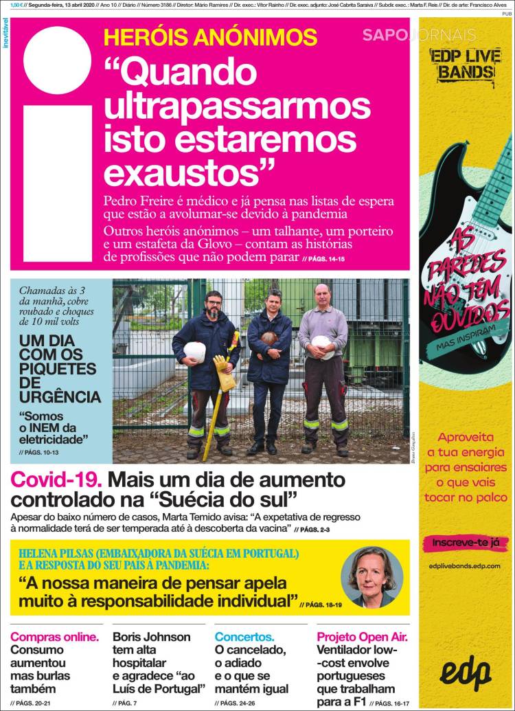 Portada de I - informação (Portugal)