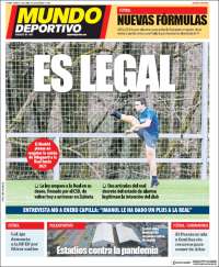 Portada de Mundo Deportivo Gipuzkoa (España)