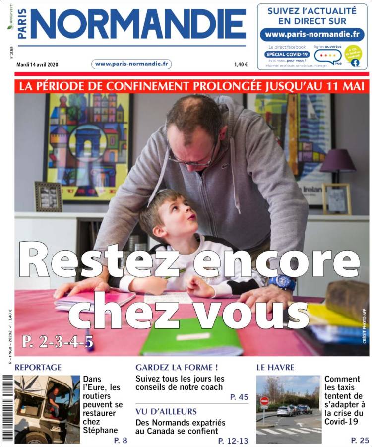 Portada de Progres de Fecamp (Francia)